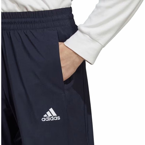 Spodnie dresowe męskie Aeroready Essentials Stanford Adidas - granatowe