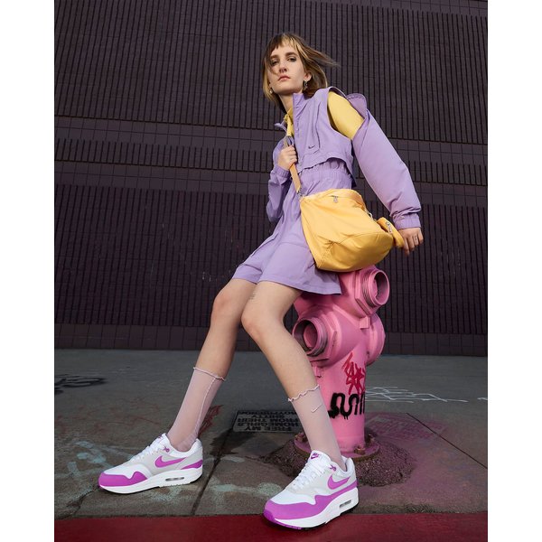 Buty Air Max 1 '87 Wm's Nike - Neutral Grey/Fuchsia Dream-White-Black