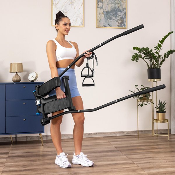 Stepper skrętny z ramionami XST700 Gymtek - czarny