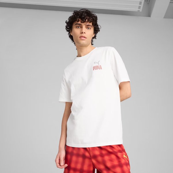 Koszulka męska Road To Unity Values Graphic Puma - white