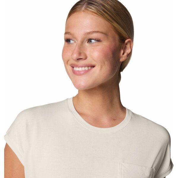 Koszulka damska Boundless Trek Technical Columbia - Sea Salt