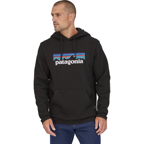 Bluza unisex P-6 Logo Uprisal Patagonia - Black