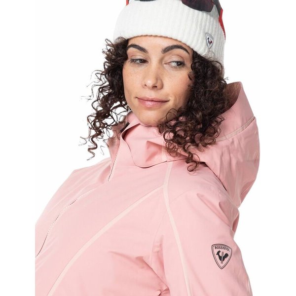 Kurtka narciarska damska Flat Rossignol - różowa