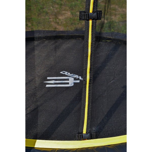 Trampolina ogrodowa z siatką wewnętrzną 244cm Enero - czarna