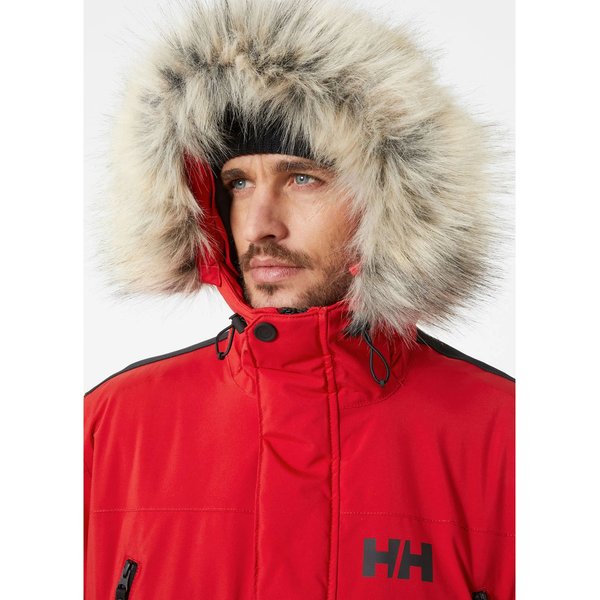 Kurtka puchowa męska Reine Parka Helly Hansen - red