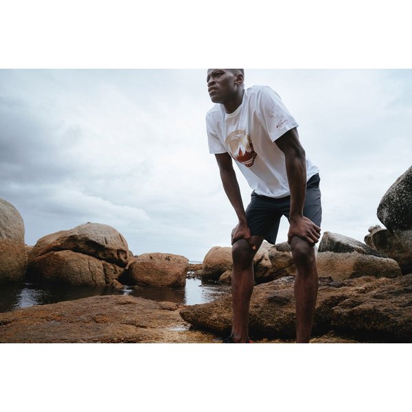 Koszulka męska Ice Lake II Technical Columbia - Dark Stone/Peak Direction