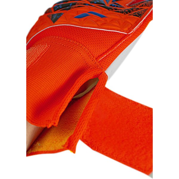 Rękawice bramkarskie Attrakt Starter Latexfree Solid Reusch - hyper orange/electric blue