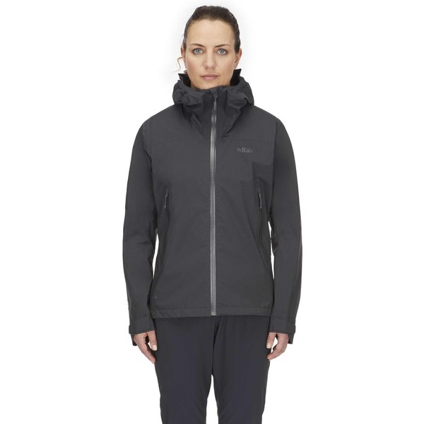 Kurtka damska Downpour Light Rab - Anthracite