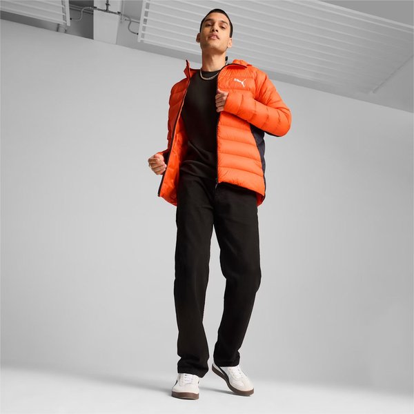 Kurtka męska PackLITE Hooded Down Jacket Puma - pomarańczowy
