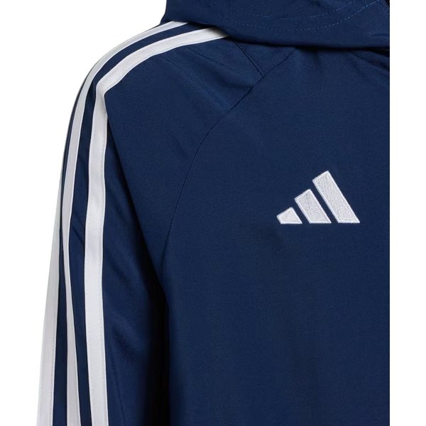 Kurtka juniorska Tiro 24 Adidas - granatowa