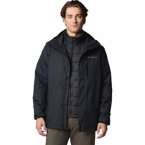 Kurtka męska 3w1 Oak Harbor Interchange Columbia - Black