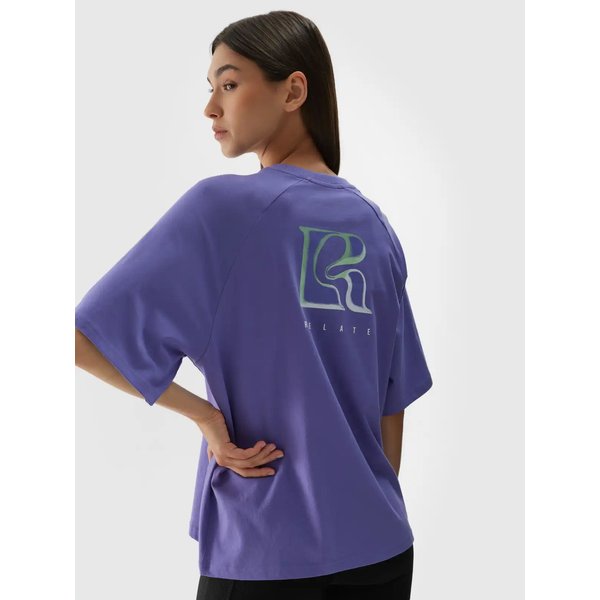 Koszulka damska TTSHF1702 4F - fiolet
