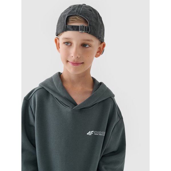 Bluza chłopięca TSWSM1229 4F - ciemna zieleń