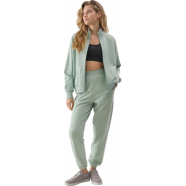 Bluza damska 4FWSS24TSWSF1056 4F - jasna zieleń