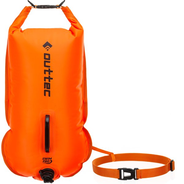 Bojka do pływania, asekuracyjna Dry Bag 28L 2w1 Outtec