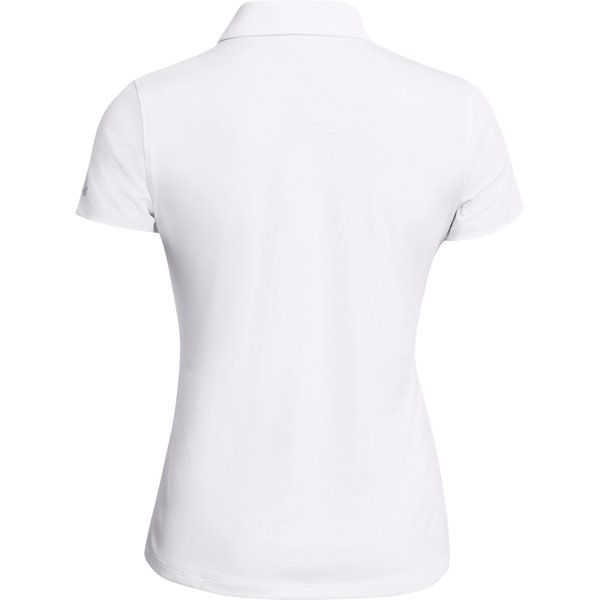 Koszulka damska polo Playoff SS Polo Under Armour - White/Halo Gray