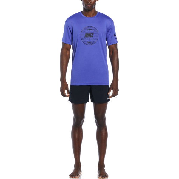 Koszulka męska Hydroguard SL Nike Swim - Persian Violet