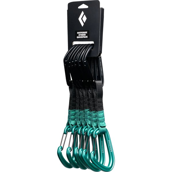 Ekspresy wspinaczkowe Hotforge Hybrid Quickpack 12 cm Black Diamond - Clean Green