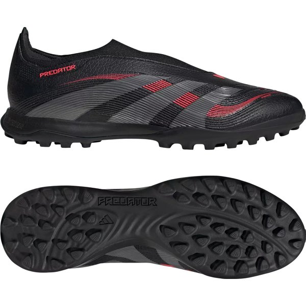 Buty piłkarskie, turfy Predator League Adidas - Core Black/Grey Four/Lucid Red