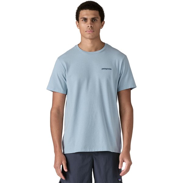 Koszulka unisex Fitz Roy Icon Responsibili-Tee Patagonia - Fleck Blue