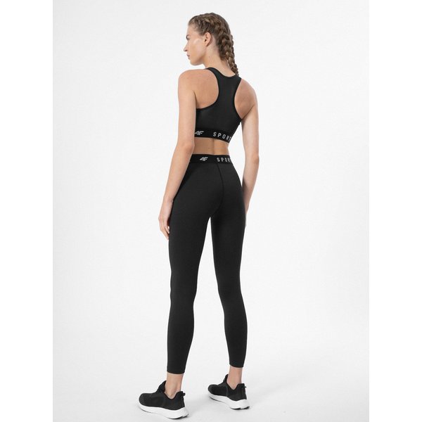 Legginsy damskie 4FSS23TFTIF077 4F - czarne