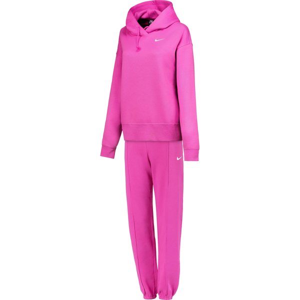 Spodnie dresowe damskie Fleece Trend Nike - active fuchsia