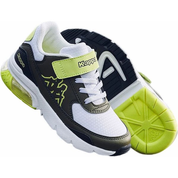 Buty Harlem TC K Jr Kappa - biały/zielony