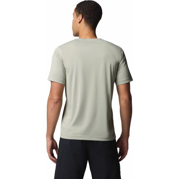 Koszulka męska Hike Pocket SS Columbia - safari/greenscape