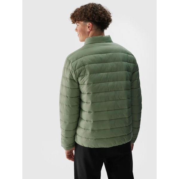 Kurtka puchowa męska TDJAM483 4F - khaki