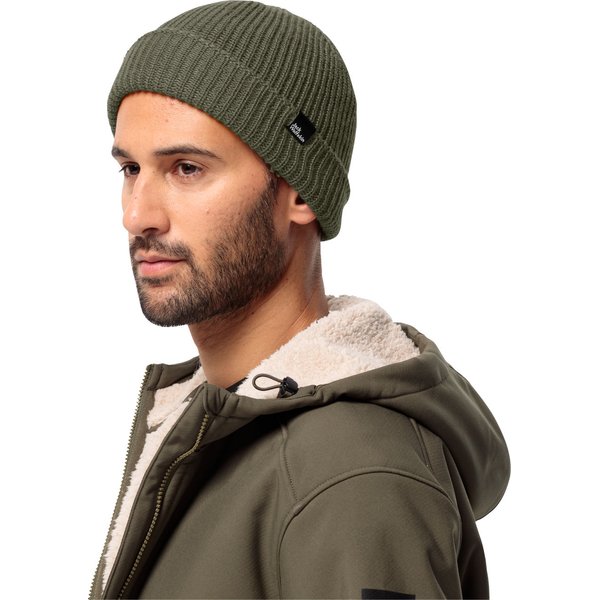 Czapka Fuscher Beanie Jack Wolfskin - island moss