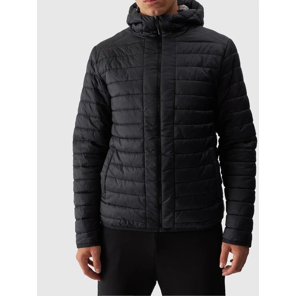 Kurtka puchowa dwustronna męska TDJAM486 4F - szary