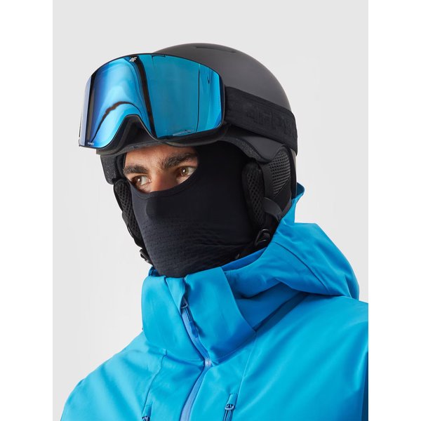 Kask narciarski AHELU074 4F - głęboka czerń