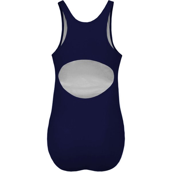 Kostium kąpielowy dziewczęcy Darla Crowell - granatowy