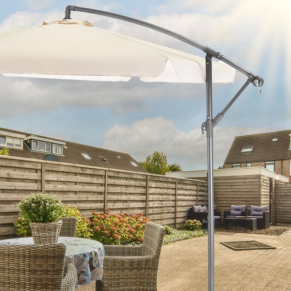 Parasol ogrodowy Classic 300cm Outtec - beżowy