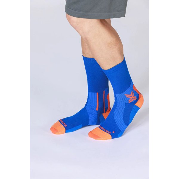 Skarpety Run Perform Warm Crew X-Socks - granatowy