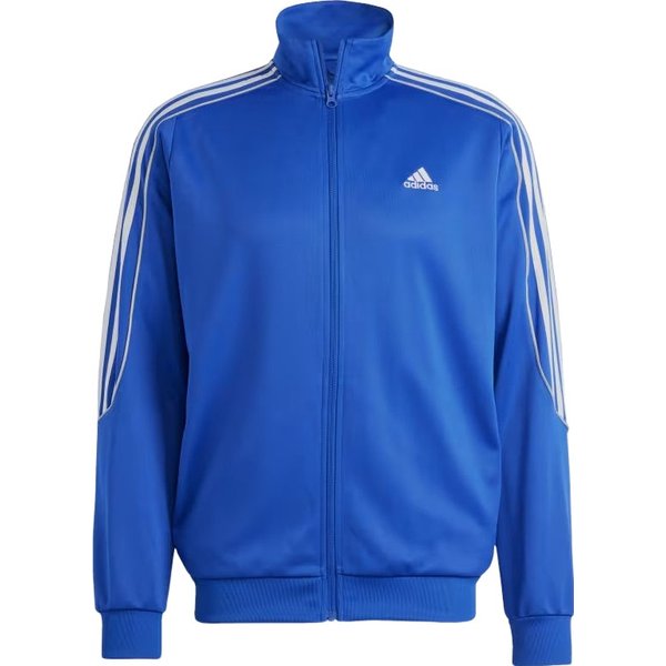 Dres męski Sportswear 3-Stripes Doubleknit Adidas - niebiesko-czarny