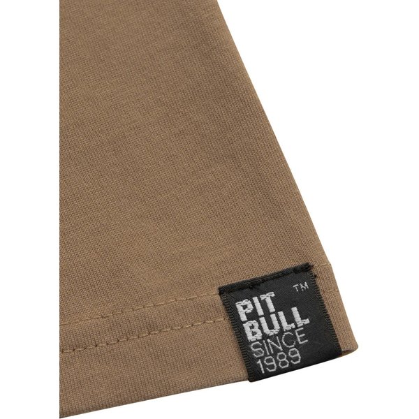 Koszulka męska Dog 89 Pitbull West Coast - brązowa