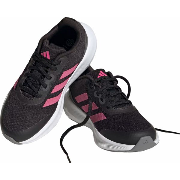 Buty do biegania RunFalcon 3 Sport Running Lace Jr Adidas - czarne
