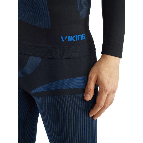 Bielizna termoaktywna męska Dante Viking - czarno-niebieska