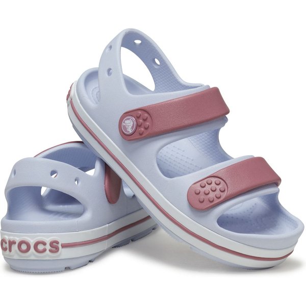 Sandały Crocband Cruiser Sandal Jr Crocs - Dreamscape/Cassis