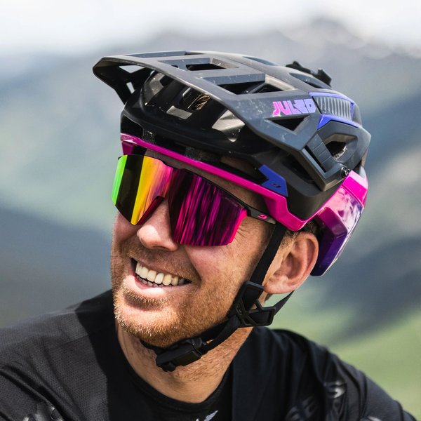 Okulary przeciwsłoneczne Edge Julbo - Matte Black/Pink