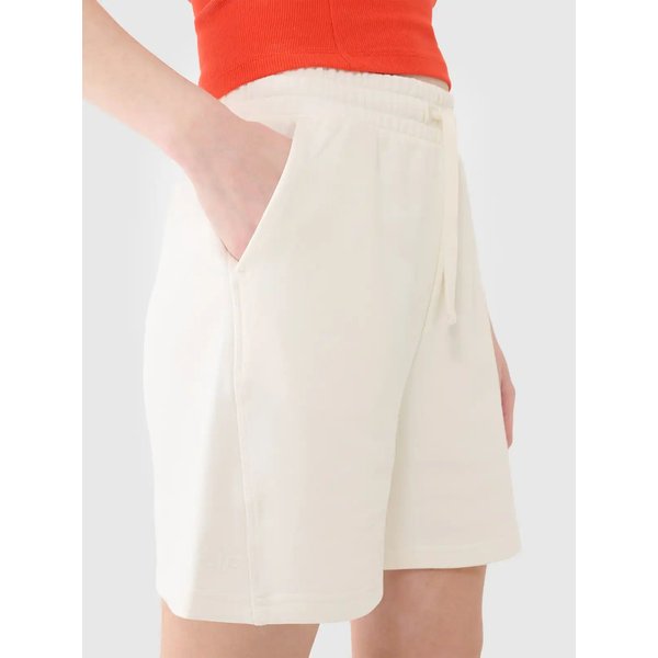 Spodenki damskie TSHOF529 4F - złamana biel