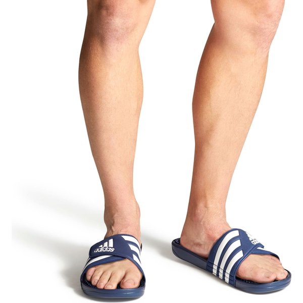 Klapki Adissage Adidas - granatowe