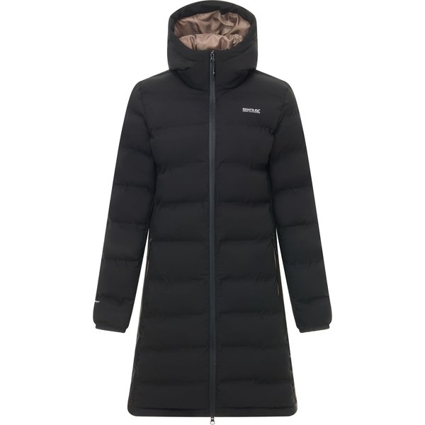 Płaszcz puchowy damski Altoro Thermal Long Length Regatta - black/mocha
