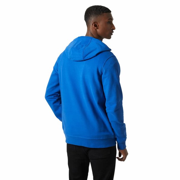 Bluza męska Box Hoodie Helly Hansen - niebieska