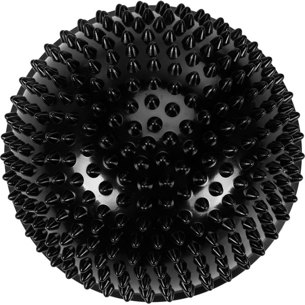 Półkule sensoryczne do masażu, jeżyki do ćwiczeń + pompka Kedica - czarne