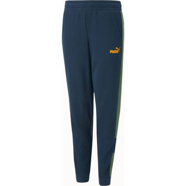 Spodnie juniorskie Essentials+ Colourblock Youth Sweatpants Puma