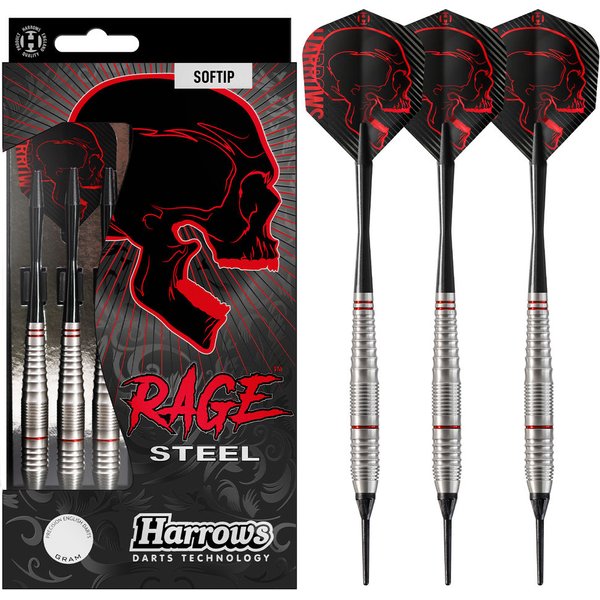 Rzutki do darta Softip Rage 18g Harrows