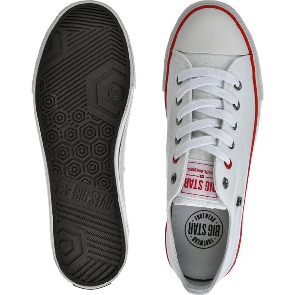 Trampki NN174 Big Star - biały