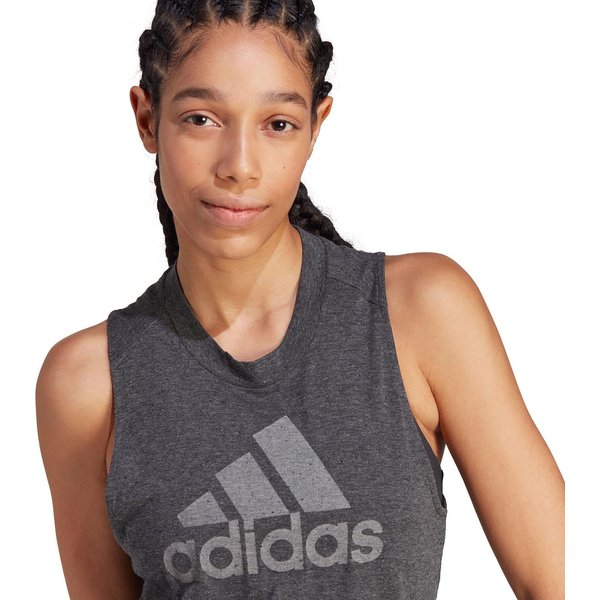 Bezrękawnik, top damski Sportswear Future Icons Winners 3.0 Adidas - szara